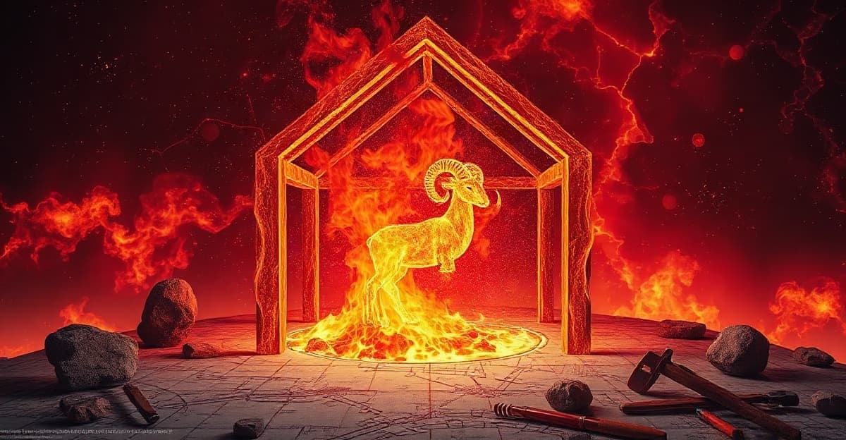 Mars in the 4th House: A Hot Home, Family Conflicts, Renovation as Sport