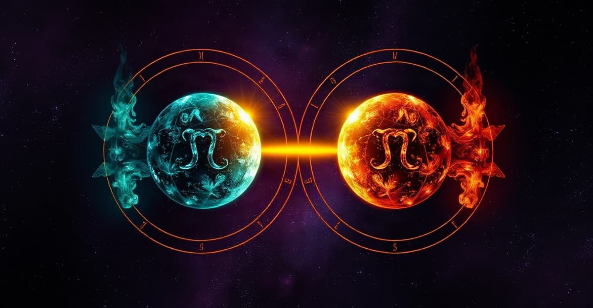 Opposition (180°) in Astrology: The Aspect of Axis, Projection and Mature Synthesis